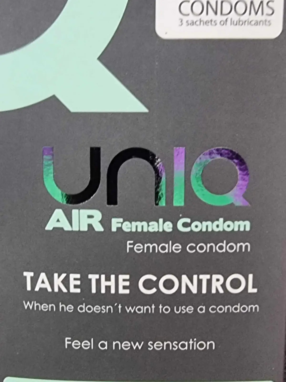Uniq Air | Vulvasuoja pienemmällä kärjen ilmapallolla, huomaamaton ja helppo asettaa