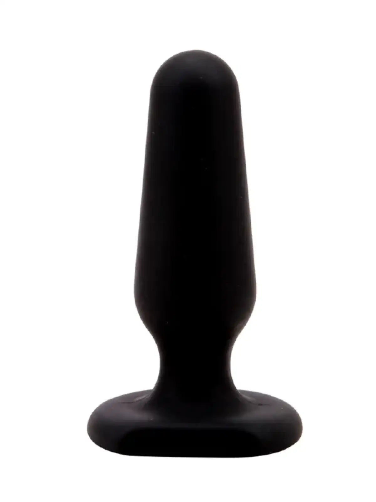 Musta, pehmeä silikoninen anaalitappi 6,5 cm – ihoystävällinen, ergonominen ja helppokäyttöinen intiimiin nautintoon.