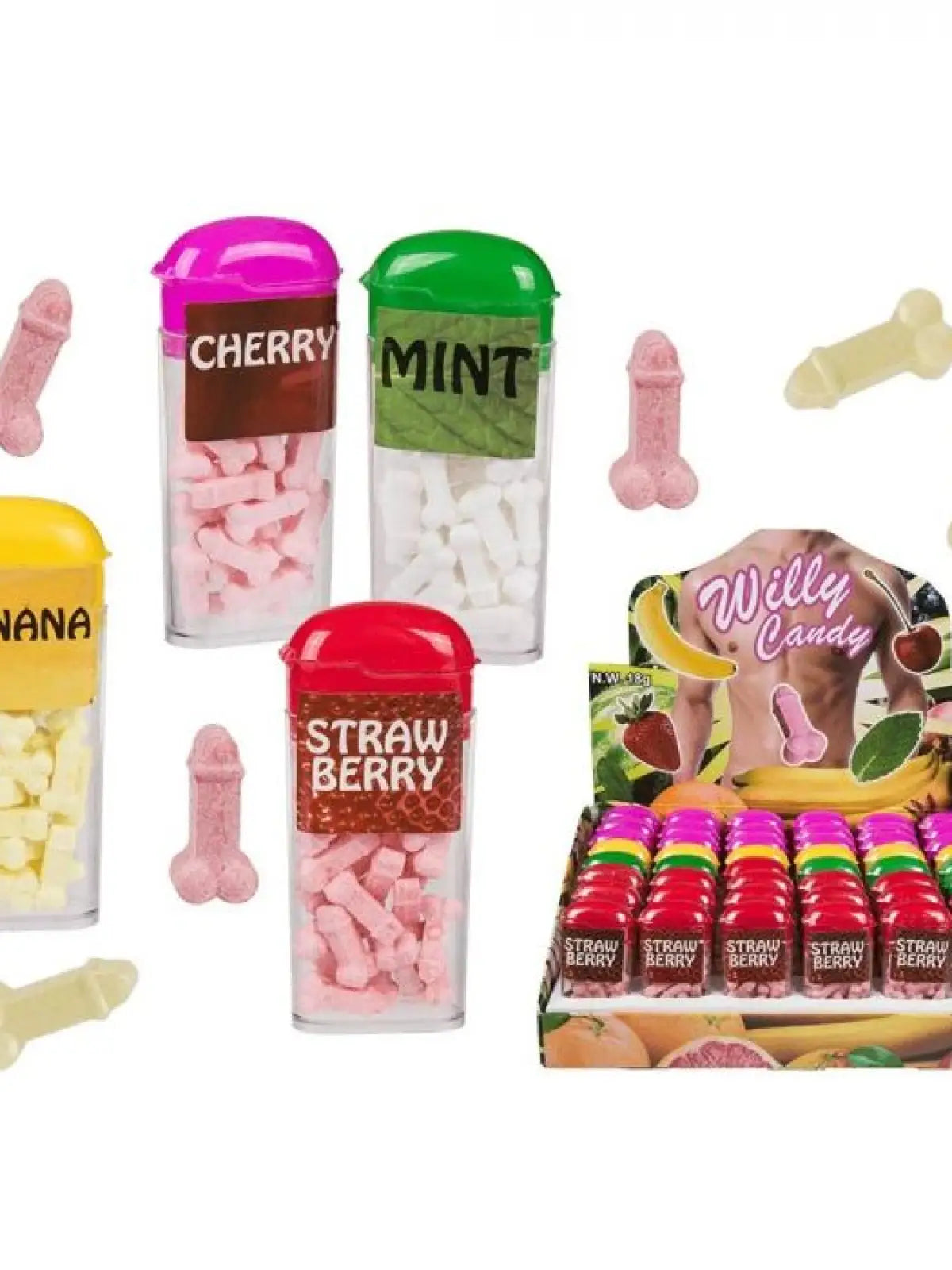 Banaanimakuinen kikuli karkki pienessä pakkauksessa, 18 g