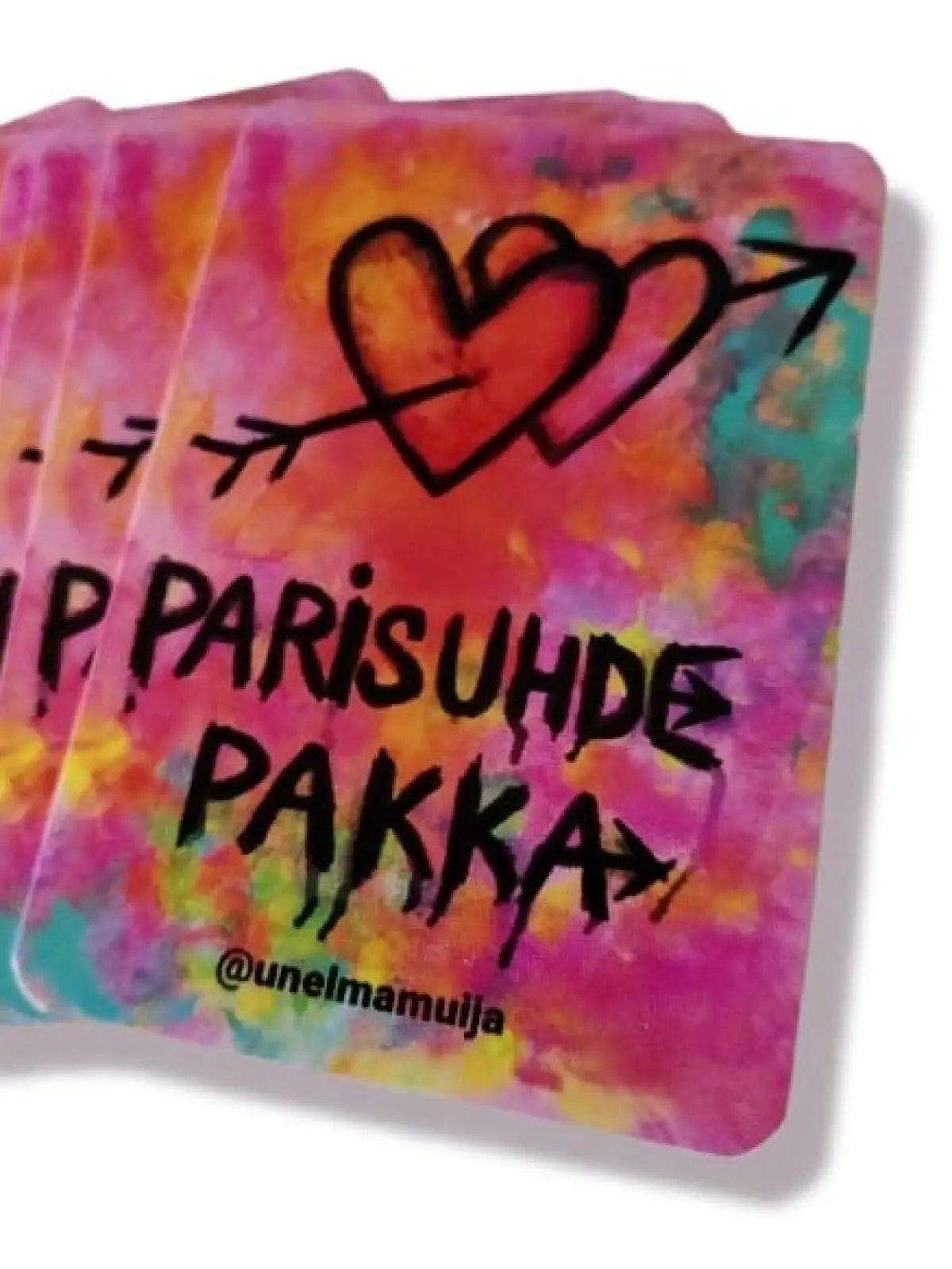 Unelmamuijan parisuhdekortit, kysymys- ja tehtäväkorttipakka pareille