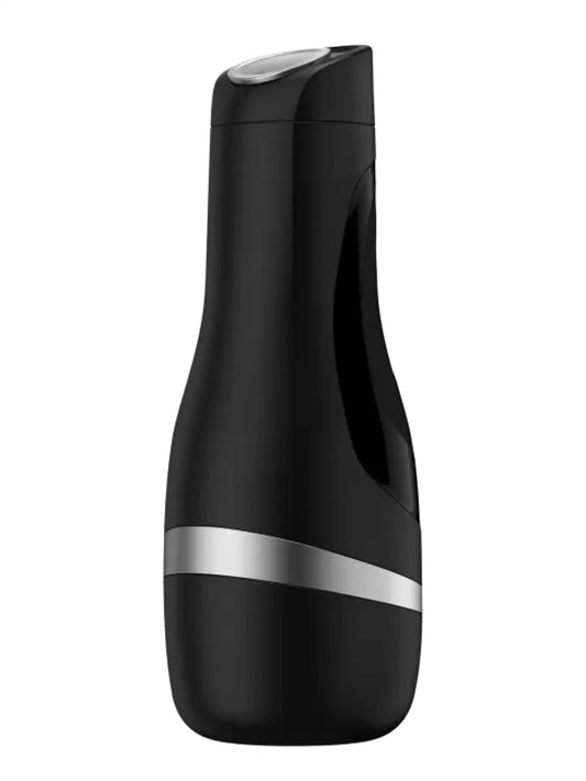 Satisfyer Men masturbaattori 26 cm – realistinen ja pehmeä, irrotettava insertti ja hygieeninen rakenne.