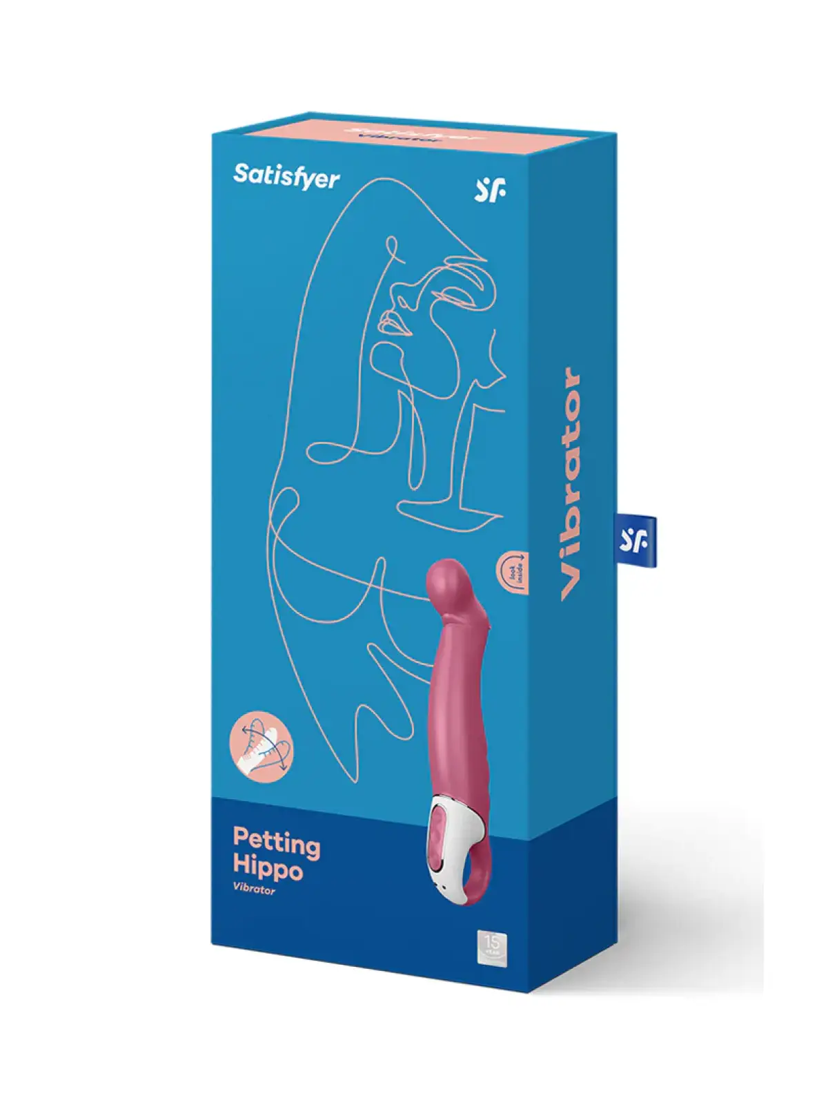  Satisfyer petting hippo vibralliset sauvat erotiikan – tehokas hieromasauva koko kehon nautintoon.