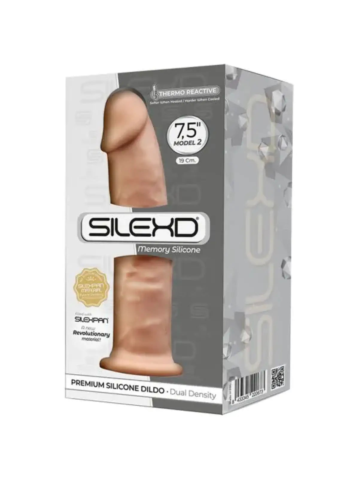 SilexD dildo 7,5’’ vaalea | Dildot | erotiikanaika