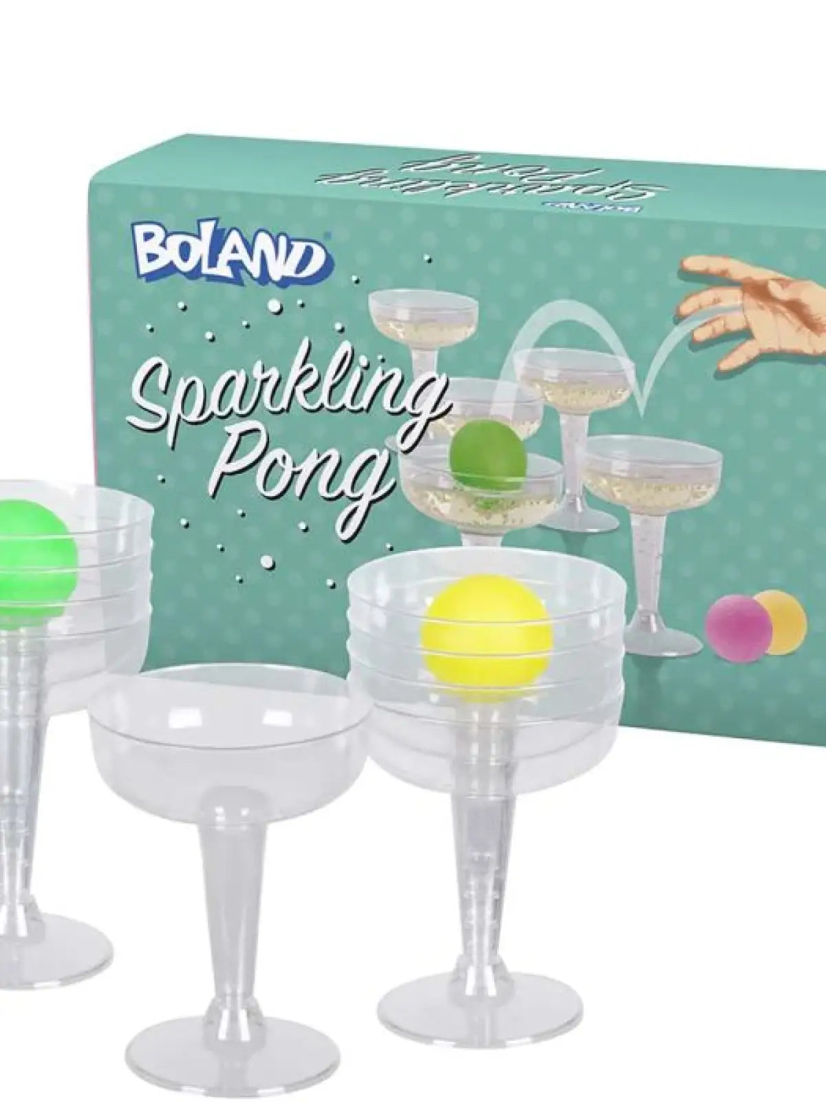 Sparkling Pong juomapeli | Pelit ja hupitavarat | Beer, mutta hienostuneempi versio värikkäine palloineen